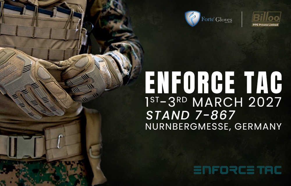 Forte Gloves — Enforce Tac 2027, Stand 7-867, NürnbergMesse Germany
